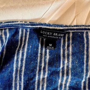 Lucky Brand Open Shoulder T size M